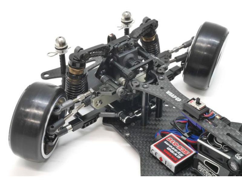 WRAP-UP Next 0270-FD - VX Concept Carbon Main Chassis + VX-Dock Bolt-On Package for YD-2 - Black - DISCONTINUED