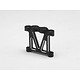 Aluminium Rear Brace Support - Black Edge Design