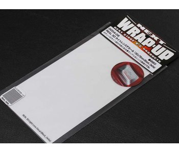 WRAP-UP Next REAL 3D Lens Decal Block Delta 130mm x 75mm - Clear