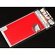 REAL 3D Lens Decal Line Middle 130mm x 75mm - Red