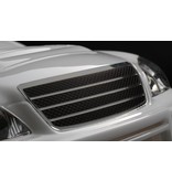WRAP-UP Next 0023-02 - REAL 3D Front Grill Decal for Yokomo Crown - Chrome