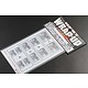 REAL 3D Head Light Decal Square Type-A (15/19/21mm) with Mask Sheet