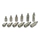 Stainless Steel Multi Extension for Type-C 8mm - Silver (2pcs)