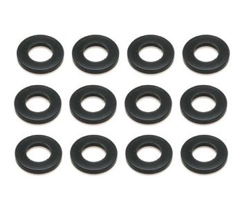 WRAP-UP Next Plastic Spacer 1.0mm for Kondo Custom HD Upper A-Arm - Black (12pcs)