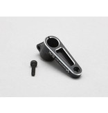 Yokomo ZC-204320A - Aluminium Servo Horn Clamp Type for Airtronics / KO 20mm - Black Edge Design