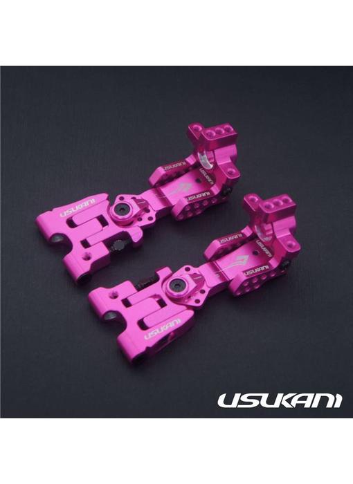 Usukani AR Ver 2.4 Rear Arm Set 3.0mm - Pink