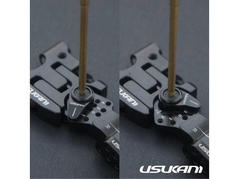 Usukani US88110-YB - AR Ver 2.4 Rear Arm Set 2.5mm - Yok Blue - DISCONTINUED