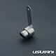 Stainless Steel Exhaust Pipe Angled 21mm x φF12mm/R17mm - Type A