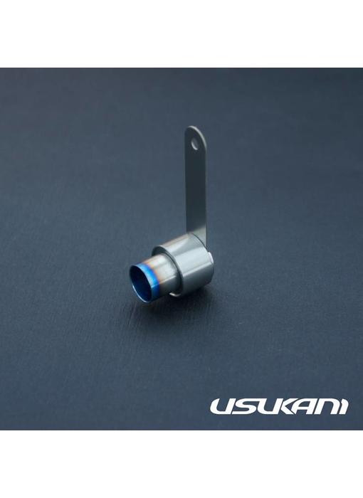 Usukani Stainless Steel Exhaust Pipe 20mm x φF12mm/R17mm - Type B