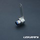 Stainless Steel Exhaust Pipe 20mm x φF10mm/R17mm - Type A