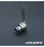 Usukani US-88520B - Stainless Steel Exhaust Pipe 21mm x φF10mm/R15mm - Type B