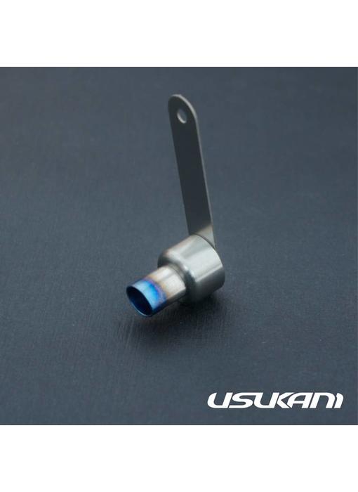 Usukani Stainless Steel Exhaust Pipe 21mm x φF10mm/R15mm - Type A