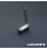 Usukani US-88516A - Stainless Steel Exhaust Pipe Angeled 21mm x φ8mm