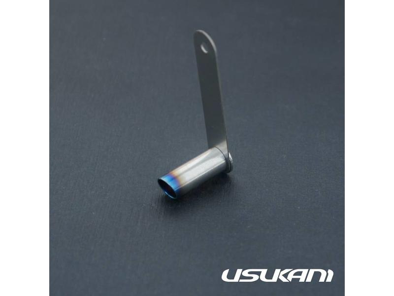 Usukani US-88516A - Stainless Steel Exhaust Pipe Angeled 21mm x φ8mm - DISCONTINUED