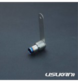 Usukani US-88513A - Stainless Steel Exhaust Pipe 20mm x φF8mm/R12mm - Type A