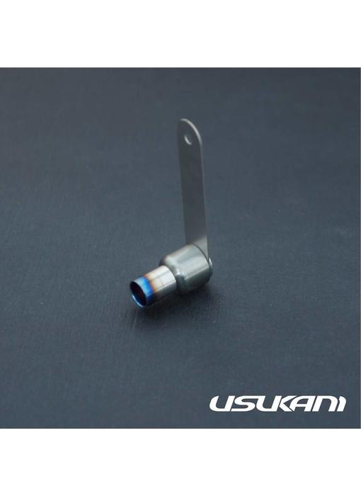 Usukani Stainless Steel Exhaust Pipe 20mm x φF8mm/R12mm - Type A