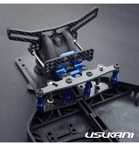 Usukani US-88104-YB - Stuctural Front Suspension System for Yokomo SD Plastic - Yok Blue