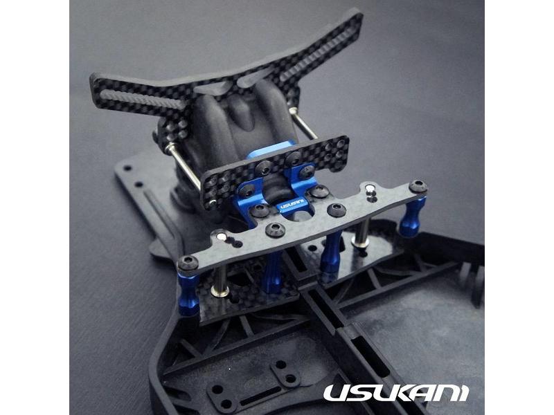 Usukani US-88104-YB - Stuctural Front Suspension System for Yokomo SD Plastic - Yok Blue