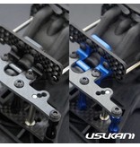 Usukani US-88104-YB - Stuctural Front Suspension System for Yokomo SD Plastic - Yok Blue