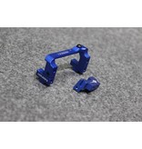 Usukani US-88103-YB - Aluminium Adjustable Servo Holder - Yok Blue - DISCONTINUED