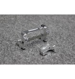 Usukani US-88103-S - Aluminium Adjustable Servo Holder - Silver