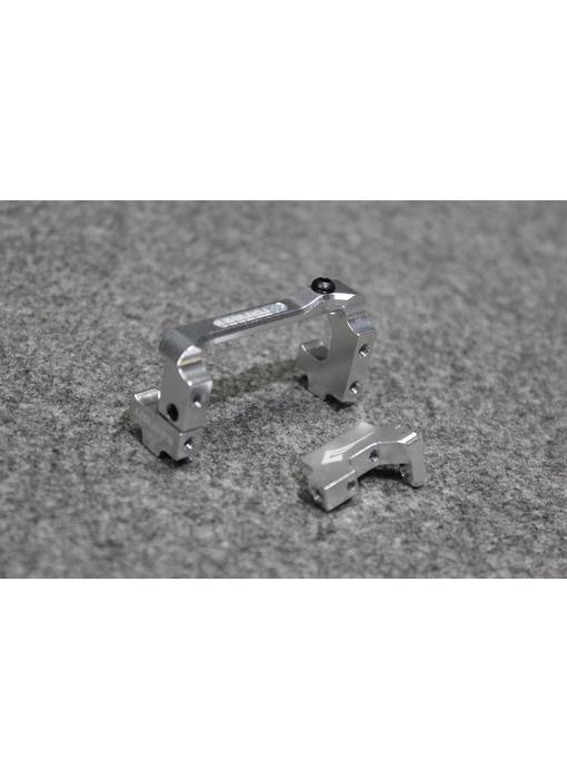 Usukani Aluminium Adjustable Servo Holder - Silver