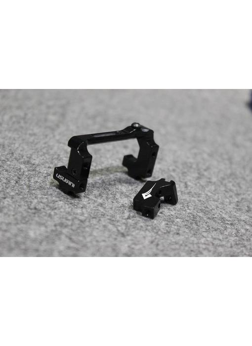 Usukani Aluminium Adjustable Servo Holder - Black