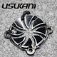 Aluminium Fan Cover 30mm - Black