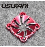 Usukani US-88091-R - Aluminium Fan Cover 25mm - Red