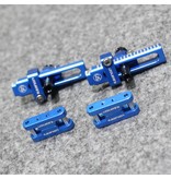 Usukani US8009-YB - Aluminium Adjustable Bracket for Invisible Body Mount with Magnet - Yok Blue  (2pcs)