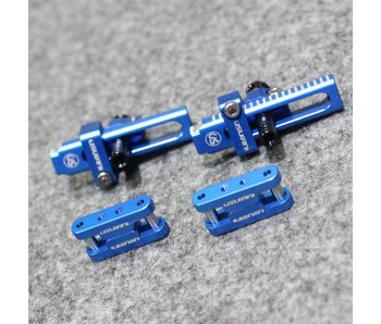 Usukani Aluminium Adjustable Bracket for Invisible Body Mount with Magnet - Yok Blue  (2pcs)