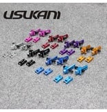 Usukani US8009-YB - Aluminium Adjustable Bracket for Invisible Body Mount with Magnet - Yok Blue  (2pcs)