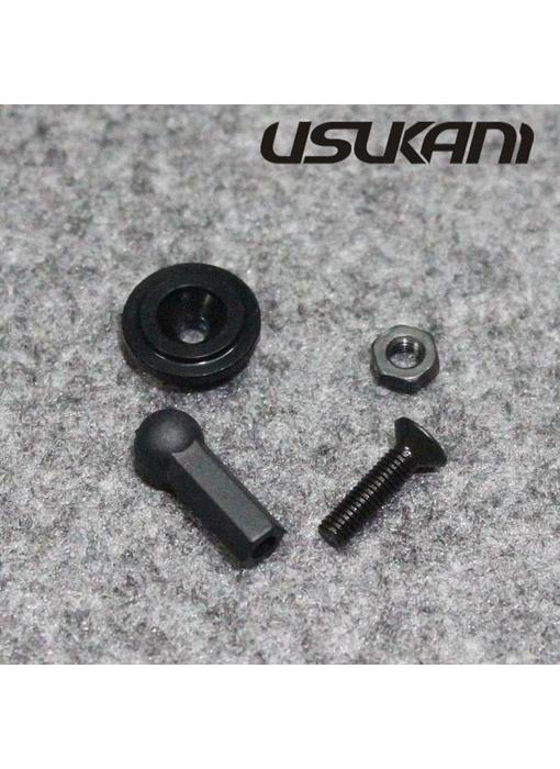 Usukani Shock Upper Cover Rod End Conversion for Tamiya - DISCONTINUED