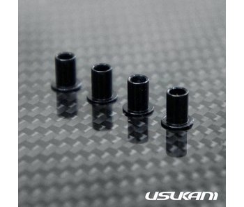 Usukani Spare Bush Set 2.5mm for Lower Arm - Black (4pcs)