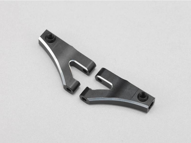 Yokomo Y2-008FUCA - Aluminium Front Upper A-Arm - Black Edge Design (1 set) - DISCONTINUED