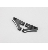 Yokomo Y4-008FUC - Aluminium Front Upper A-Arm - Black Edge Design (1 set)