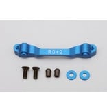 Yokomo SD-300RR2 - Aluminium Rear Suspension Mount Rear Side Toe-In 2.0° - Blue