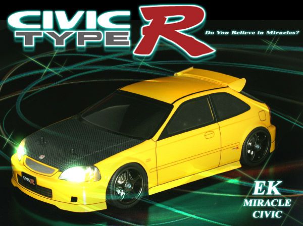 Abc Hobby Honda Civic Type R Ek9 Drifted