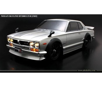 ABC Hobby Nissan Skyline HT2000 GT-R (KPGC10 Hakosuka) + Chrome Parts