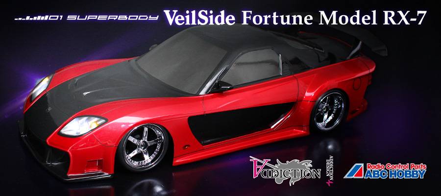 ABC Hobby / 67143 / VeilSide Fortune (Mazda RX7) - Drifted