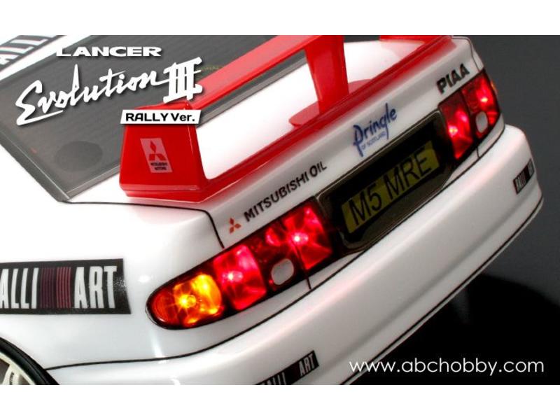 ABC Hobby Mitsubishi Lancer (Evolution III WRC Rally version)