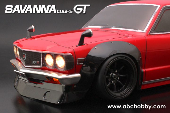 ABC Hobby / 67160 / Mazda RX-3 (Savanna Coupe GT) + Racing Fender 