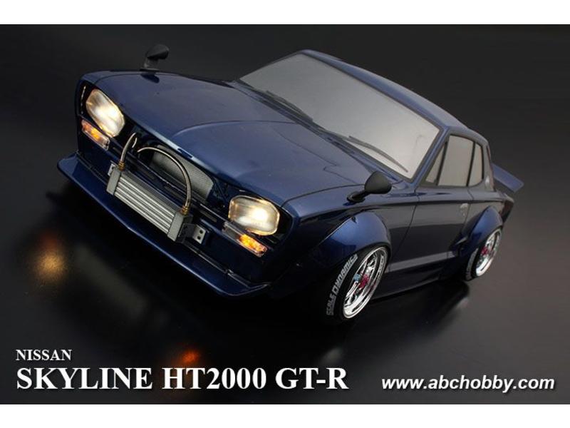 ABC Hobby Nissan Skyline HT2000 GT-R (KPGC10) Rectangle Head Light + Over Fender Kit