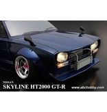 ABC Hobby Nissan Skyline HT2000 GT-R (KPGC10) Rectangle Head Light + Over Fender Kit