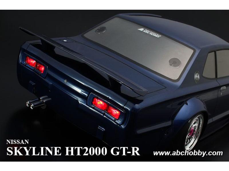 ABC Hobby Nissan Skyline HT2000 GT-R (KPGC10) Rectangle Head Light + Over Fender Kit