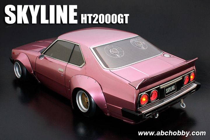 ABC Hobby / 67167 / Nissan Skyline HT2000GT (C210) + Racing Fender