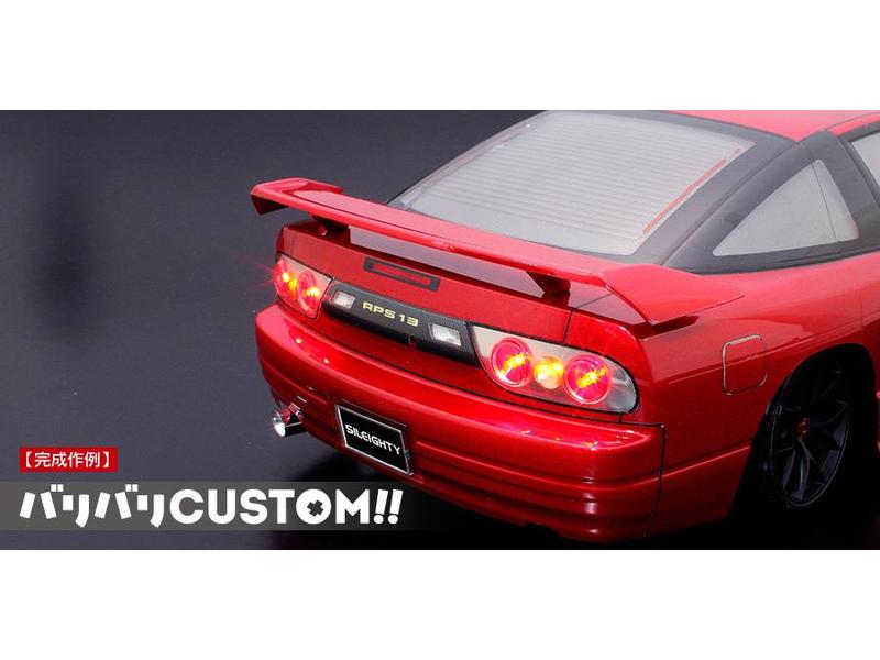 ABC Hobby Rear Wide Wing Genuine Type for Nissan 180SX (66137)