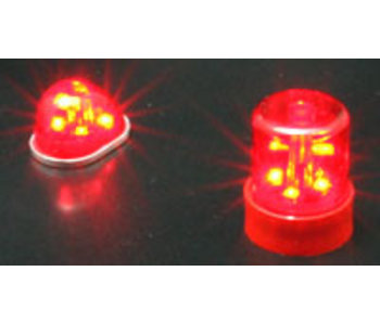 ABC Hobby Police Car Light Round Type - Red