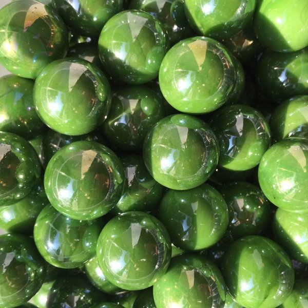 Grüne Perle 22mm