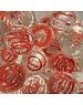  Red Moonstone *glow in the dark* 25mm